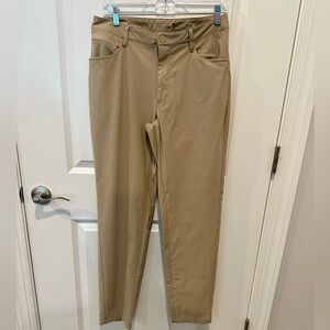 All in Motion tan men’s golf pants